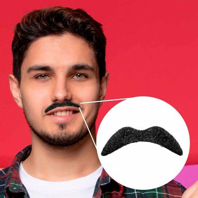 Bigode Adesivo De Festa Junina - 6 Unidades