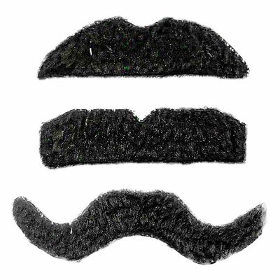 Bigode Adesivo De Festa Junina - 6 Unidades