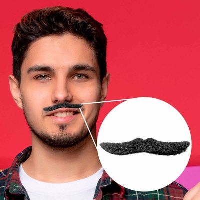 Bigode Adesivo De Festa Junina - 6 Unidades