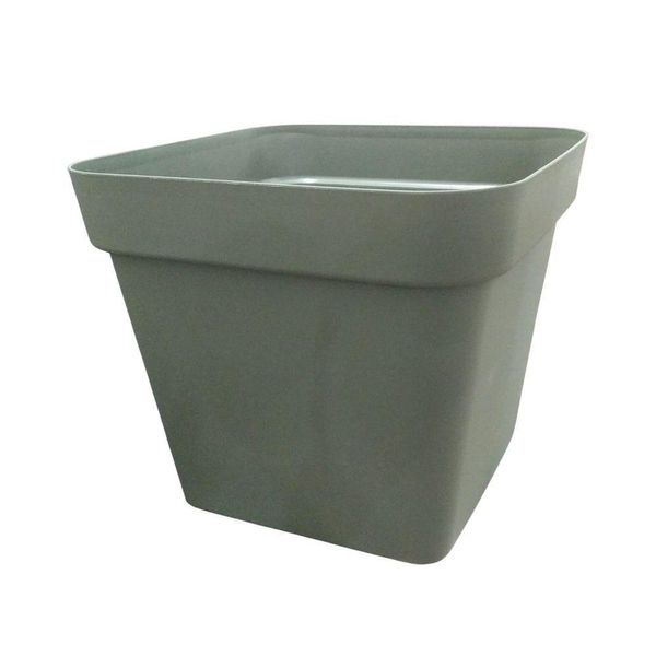 Vaso Quadrado Florata Verde 21,5 Litros - 33cm X 33cm