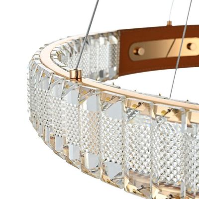 Lustre Pendente Nordecor Gulty 2898 Ouro Brilho Led Bivolt