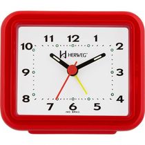 Relógio Despertador Quartz Alarme Forte Vermelho - Vermelho