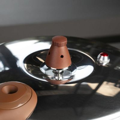 Panela De Pressão 4,2L Ceramic Life Fundo De Indução Pressure Vanilla Brinox