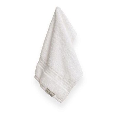 Toalha De Lavabo/visita Fio Penteado 100% Algodão Magna Branco