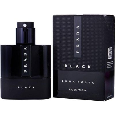 Perfume Masculino Prada Luna Rossa Black Eau De Parfum Spray Recarregável 50 ml