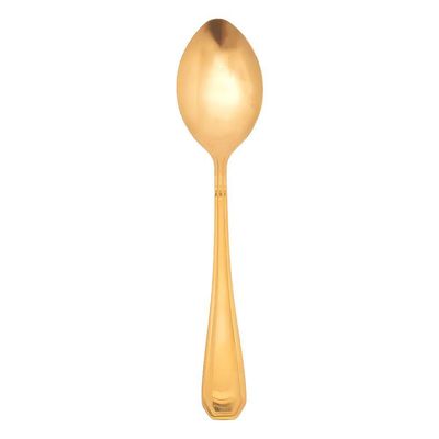Colher Dourada De Mesa Sopa Jantar Victoria Gold Inox Fratelli