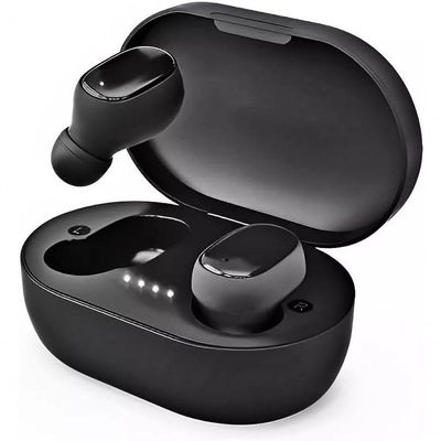 Fone De Ouvido Bluetooth Sem Fio Tws 5.3 Com Microfone Cancelamento De Ruído Preto