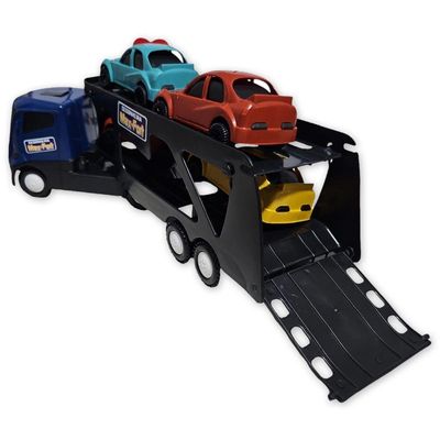 Caminhão Cegonheira Infantil Maxforte 04 Carros 2 Andares