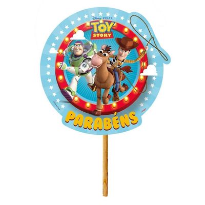 Topo De Bolo Toy Story Parabéns