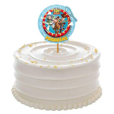 Topo De Bolo Toy Story Parabéns
