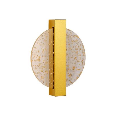 Arandela Skylight Cross 3113 Led Bivolt Dourado - Transparente