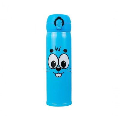 Garrafa Térmica Rosa Sansão 400ml - Turma Da Mônica