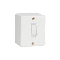 Kit Interruptor Sobrepor 1 Tecla Simples 6317 5 Unidades