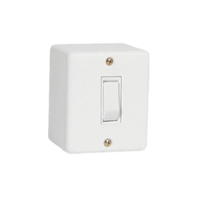 Kit Interruptor Sobrepor 1 Tecla Simples 6317 5 Unidades