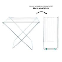Varal De Chão Portátil - Branco