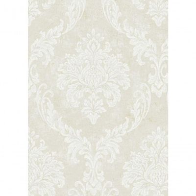 Papel De Parede Flow Damask Cintilante A8011101 Rolo 10m X 0,53m