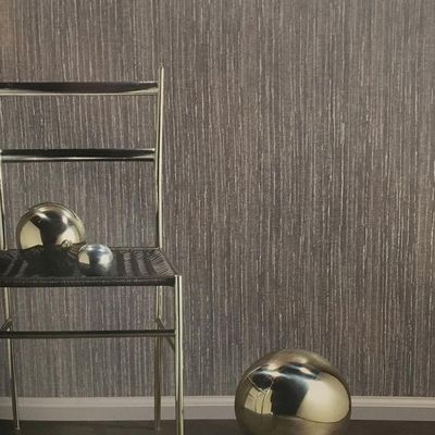 Papel De Parede Flow Linhas E Fios De Prata A8040208 Rolo 10m X 0,53m