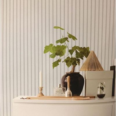 Papel De Parede Flow Listrado A8010806 Rolo 10m X 0,53m
