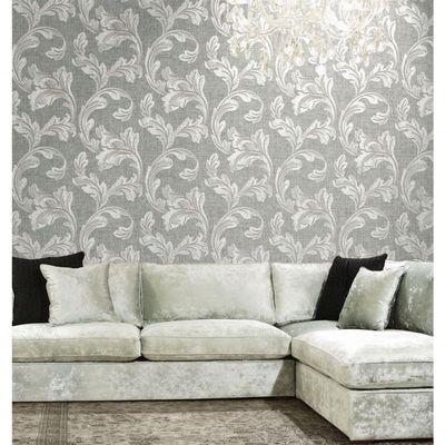 Papel De Parede Regent Arabesco Têxtil M7929 Rolo 10m X 0,53m