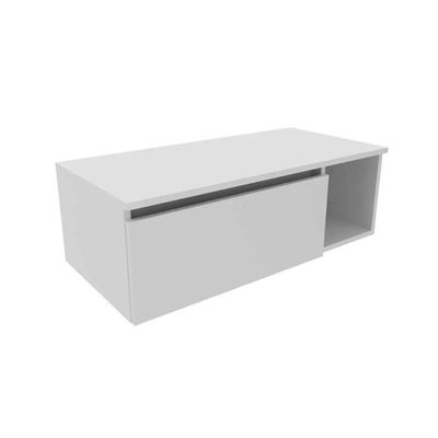 Gabinete de Banheiro Suspenso BN3601 1 Porta cor Branco - Tecno Mobili