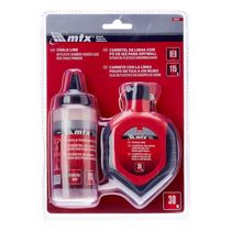 Giz Linha Para Marcação Vermelho 30m - Mtx