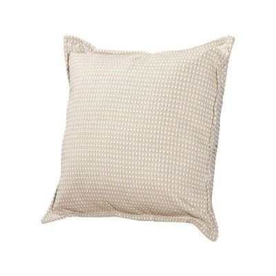 Kit 2 Almofadas Decorativas Bali Linho Estampado - Bege