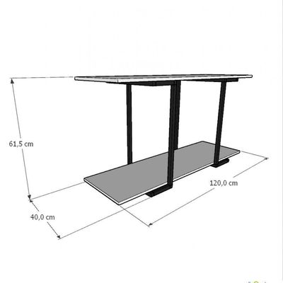 Prateleira Industrial Suspensa Estante Parede Nicho Branco Cozinha Escritorio Sala Quarto Infantil