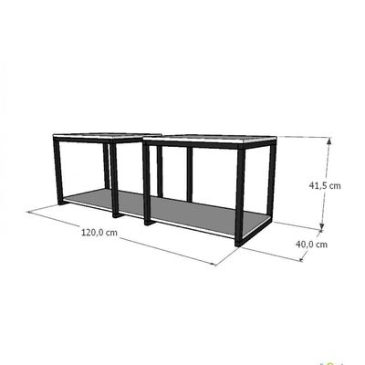 Prateleira Industrial Suspensa Estante Parede Nicho Branco Cozinha Escritorio Sala Quarto Infantil