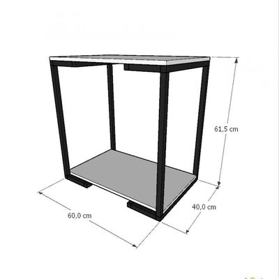 Prateleira Industrial Suspensa Estante Parede Nicho Branco Cozinha Escritorio Sala Quarto Infantil