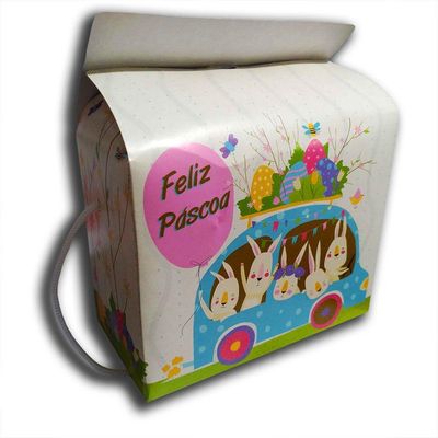 Embalagem Para Ovo De Páscoa Lancheira - 2 Ovos 150g