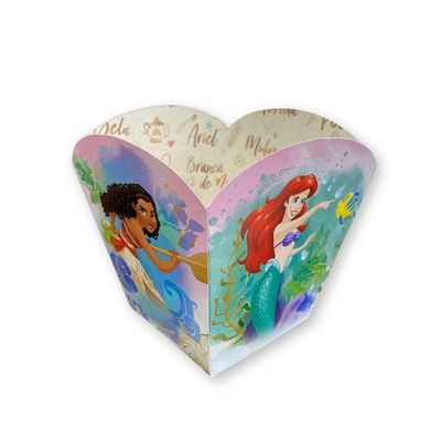 Cachepot De Papel Princesas Disney - 04 Unidades