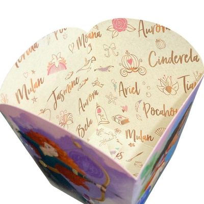 Cachepot De Papel Princesas Disney - 04 Unidades