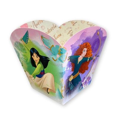 Cachepot De Papel Princesas Disney - 04 Unidades
