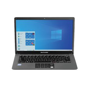 Notebook 14" Multilaser Legacy Cloud PC134 Windows 10 Home 64GB 2GB Cinza Menor preço em Notebook 14" Multilaser Legacy Cloud PC134 Windows 10 Home 64GB 2GB Cinza