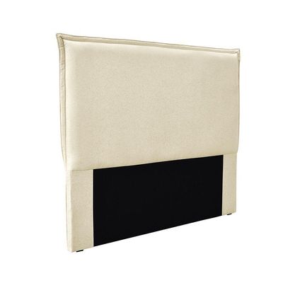 Cabeceira Cama Box Solteiro 90 Cm Garden Linho S04 Cor Perola