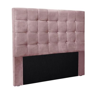 Cabeceira Cama Box Queen 160 Cm Verona Veludo S04 Cor Lilás