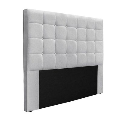 Cabeceira Cama Box King 195 Cm Verona Linho S04 Cor Grigio