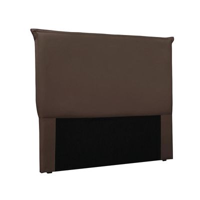 Cabeceira Cama Box Casal 140 Cm Garden Veludo S04 Cor Marrom
