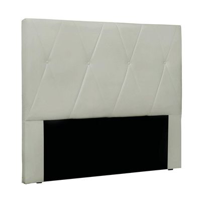 Cabeceira Cama Box Queen 160 Cm Aquilla Veludo S04 - D'rossi Cor Prata