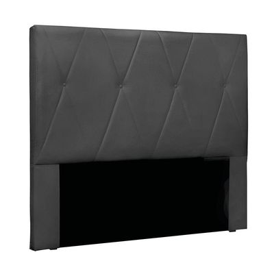 Cabeceira Cama Box Solteiro 90 Cm Aquilla Veludo S04 - D'rossi Cor Preto