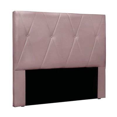 Cabeceira Cama Box Solteiro 90 Cm Aquilla Veludo S04 - D'rossi Cor Lilás