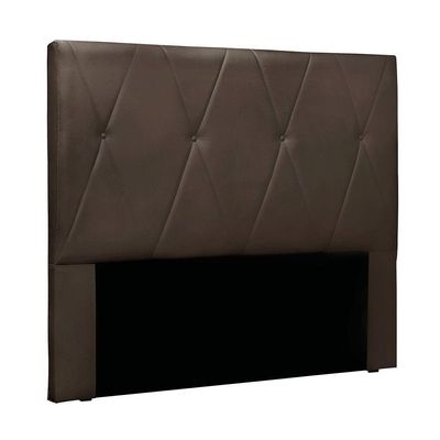 Cabeceira Cama Box King 195 Cm Aquilla Veludo S04 - D'rossi Cor Marrom