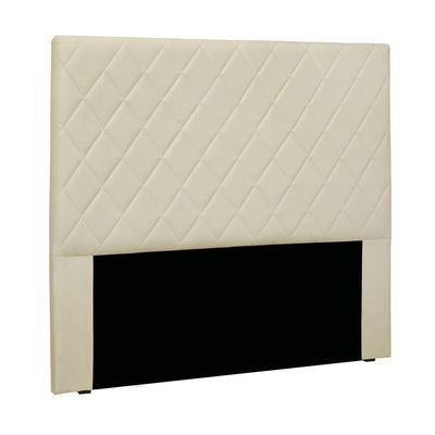 Cabeceira Cama Box King 195 Cm Dubai Veludo S04 - D'rossi Cor Bege