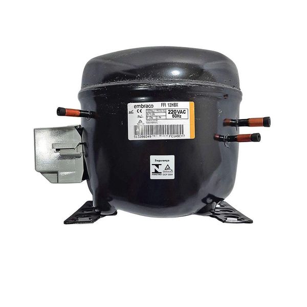 Compressor Embraco Potencia 1/3+ 220v/60 Gás R134a Ffi12hbx 220v