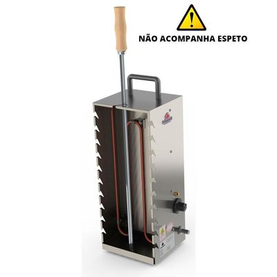 Assador Churrasqueira Churrasquito Aço Inox Elétrico 127v Pr-199e - Progás 127v