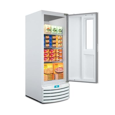 Freezer Conservador Vertical Tripla Ação 220v Porta Com Visor 490 Litros Vf55ft - Metalfrio 220v