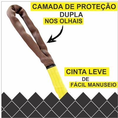 Cinta De Reboque 175 Ton X 3 Mts - Tubular Sling
