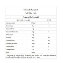 Bold Tube (40g) - Sabor: Trufa De Chocolate