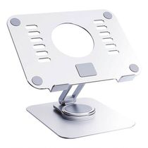 Suporte Para Tablet Acrílico E Alumínio Ajustável 360º Giratório