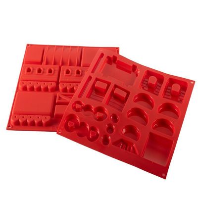 Forma Silicone Molde Trem Gourmet Confeitaria Silikomart